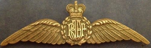 RAAF - Pilot - metal brevet (brooch fitting) - circa 1960s - Image 2